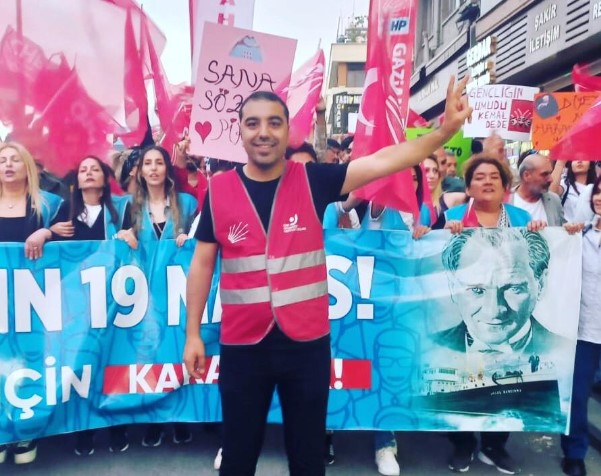 CHP’de 17. Dönem Gençlik Kolları Genel Başkan adaylığını açıklayan Mustafa