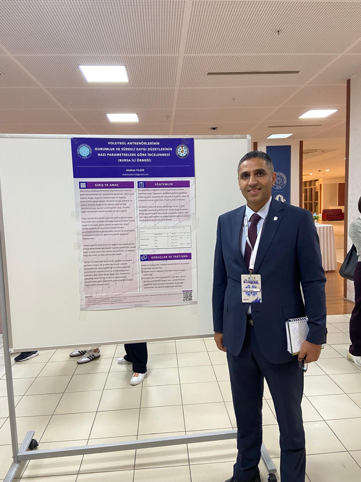 Koçaslanlar Holding Tedarik Zinciri Direktörü ve Spor Bilimleri Fakültesi mezunu