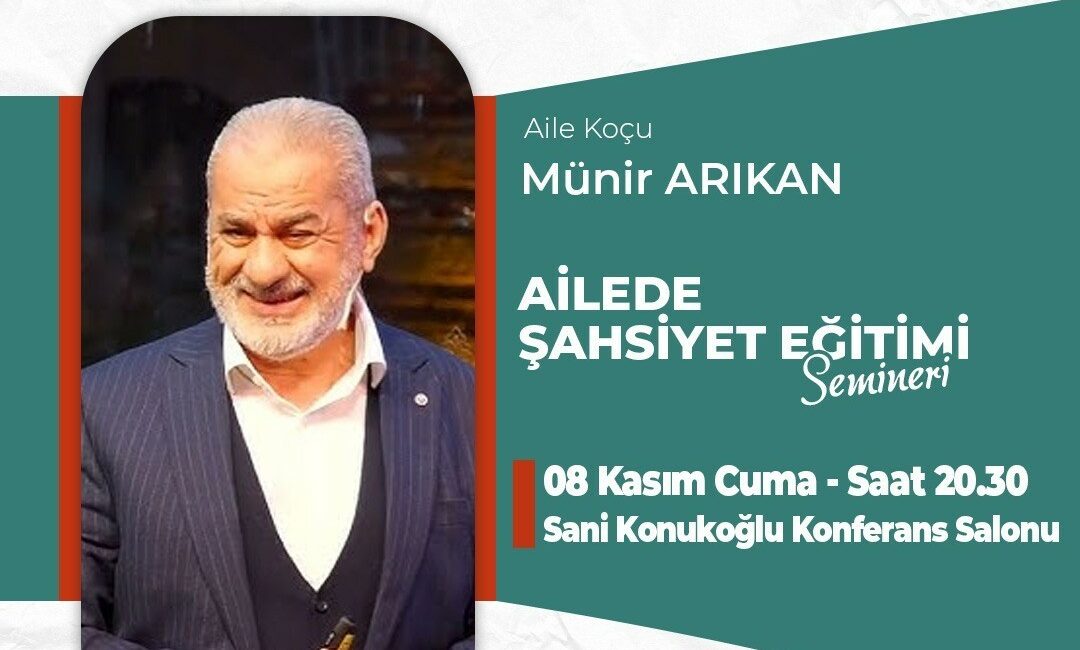 Aile okulunda bu hafta ‘’Ailede Şahsiyet Eğitimi” anlatılacak AİLE OKULUNDA BU HAFTA ‘’AİLEDE ŞAHSİYET EĞİTİMİ” ANLATILACAK