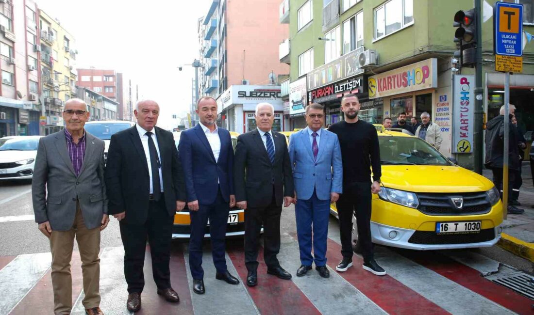Başkan Bozbey’den taksicilerin sorunlarına çözüm BURSA BÜYÜKŞEHİR BELEDİYE BAŞKANI MUSTAFA BOZBEY, ULUYOL’DAKİ TAKSİCİ ESNAFIYLA BİR