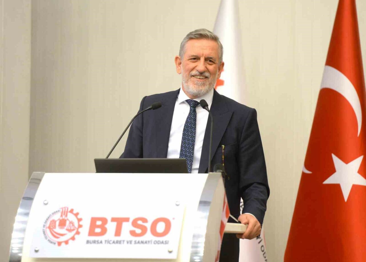 BAŞKAN BURKAY BTSO AİLESİNİN YENİ ÜYELERİ İLE BULUŞTU