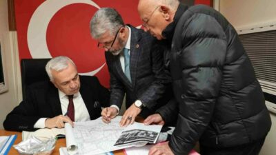 Mahalle Buluşmaları kapsamında Nilüfer Belediye Başkanı Şadi Özdemir, Beşevler Mahallesi’ni