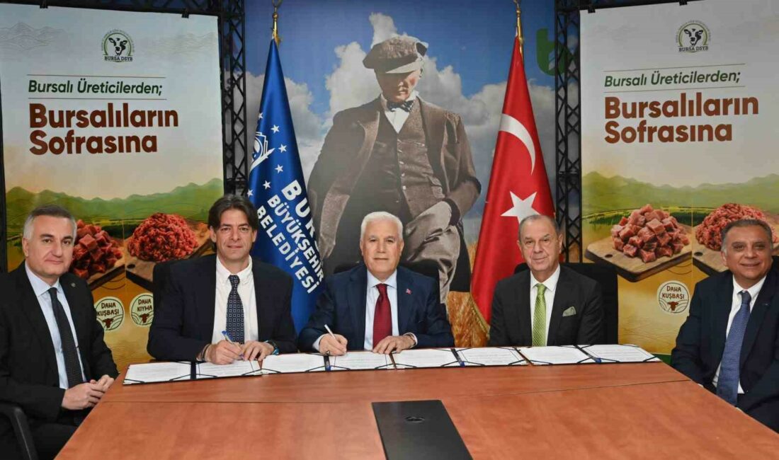 BURSA BÜYÜKŞEHİR BELEDİYESİ İŞTİRAKLERİNDEN BESAŞ İLE BURSA DAMIZLIK SIĞIR YETİŞTİRİCİLERİ