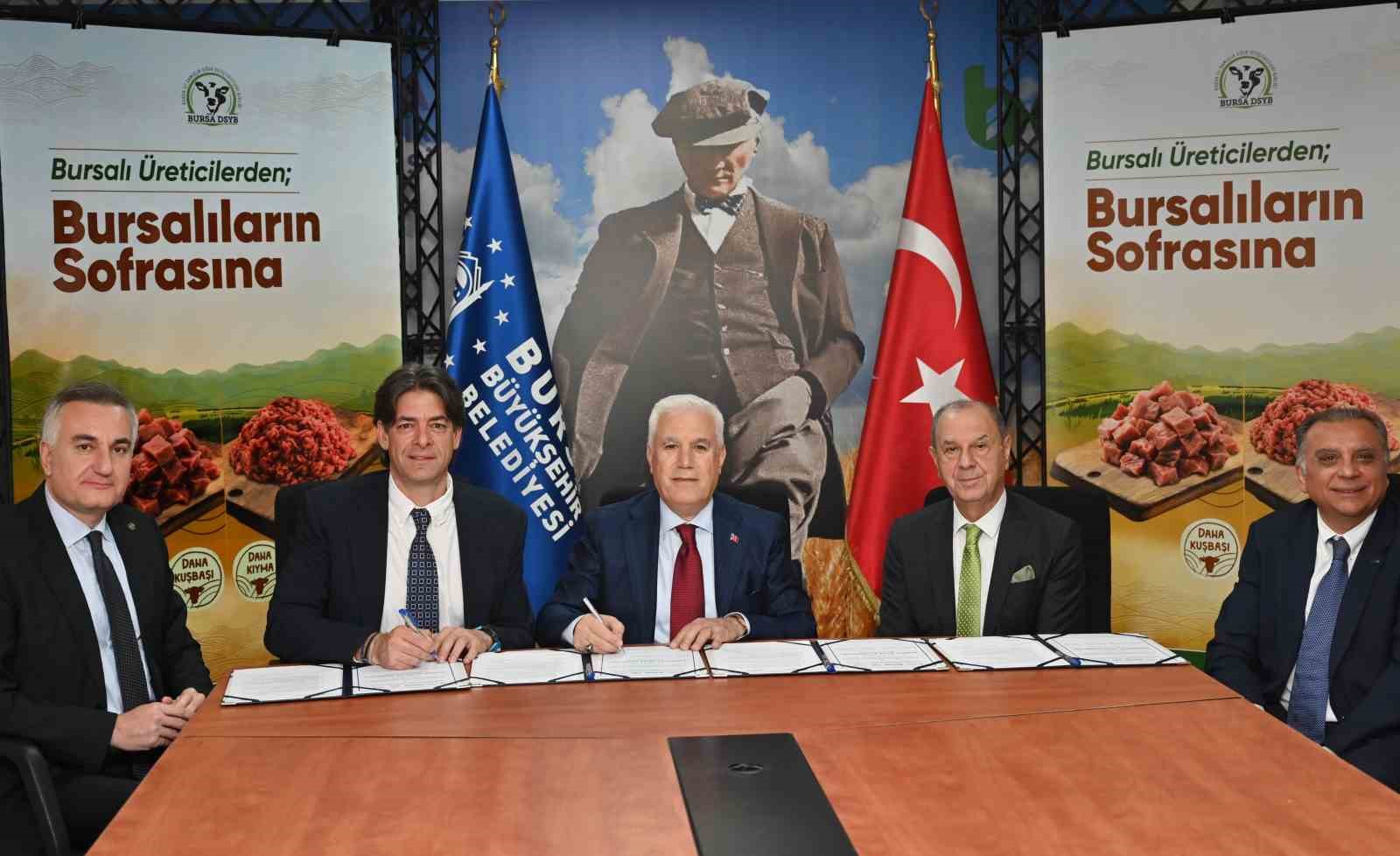 BURSA BÜYÜKŞEHİR BELEDİYESİ İŞTİRAKLERİNDEN BESAŞ İLE BURSA DAMIZLIK SIĞIR YETİŞTİRİCİLERİ