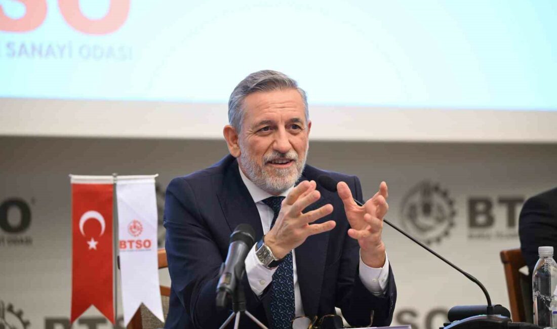 BTSO BAŞKANI İBRAHİM BURKAY GENÇ GİRİŞİMCİLERLE BULUŞTU