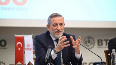 BTSO BAŞKANI İBRAHİM BURKAY GENÇ GİRİŞİMCİLERLE BULUŞTU