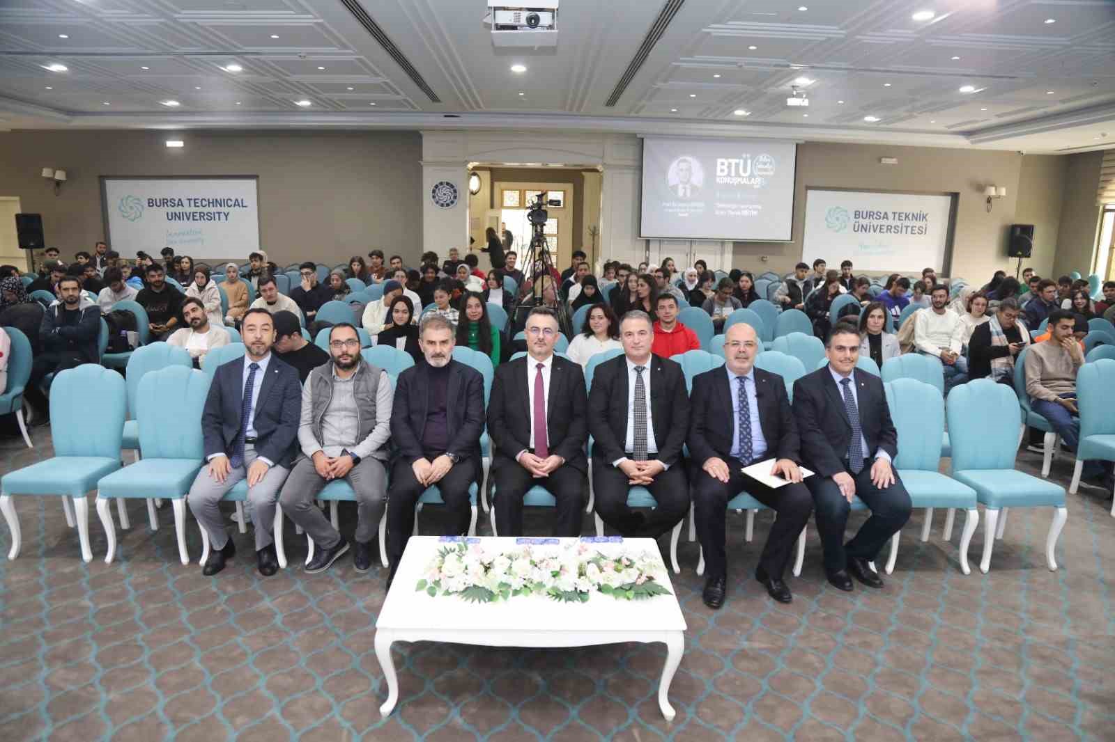 BTÜ KONUŞMALARI’NIN KONUĞU İSTANBUL TİCARET ÜNİVERSİTESİ REKTÖRÜ PROF. DR. NECİP