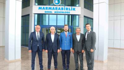 BURSA BÜYÜKŞEHİR BELEDİYESİ, MARMARABİRLİK İLE ZEYTİN ÜRETİCİSİNE DESTEK OLMAK ÜZERE