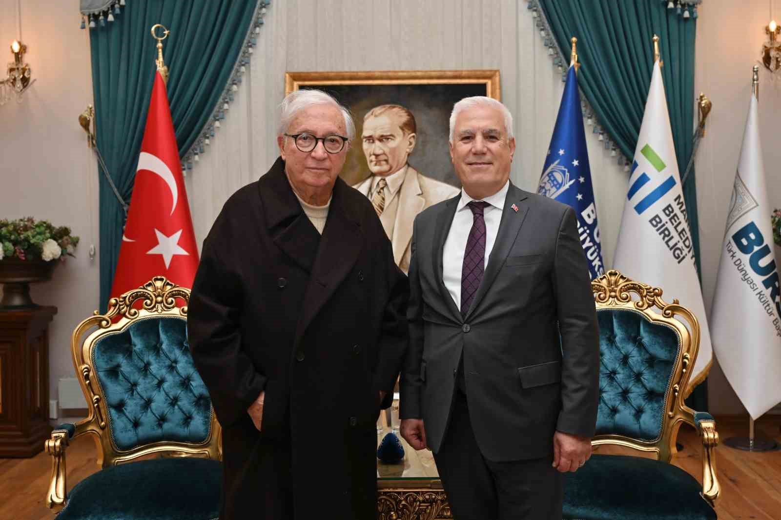 BURSA BÜYÜKŞEHİR BELEDİYE BAŞKANI MUSTAFA BOZBEY, BURSALI ÜNLÜ MODACI YILDIRIM