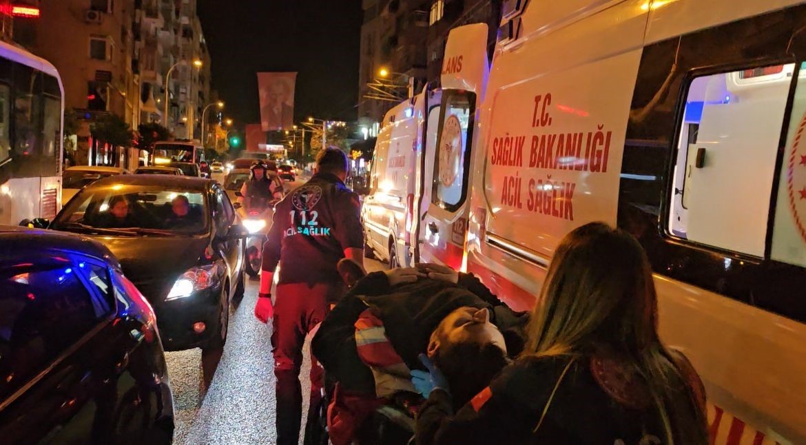 BURSA’DA 2 MOTOSİKLET ÇARPIŞTI : 2 YARALI