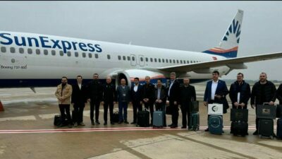 Bursa Yenişehir Uluslararası Havaalanını canlandırmak için yapılan çalışmalar meyvesini veriyor.