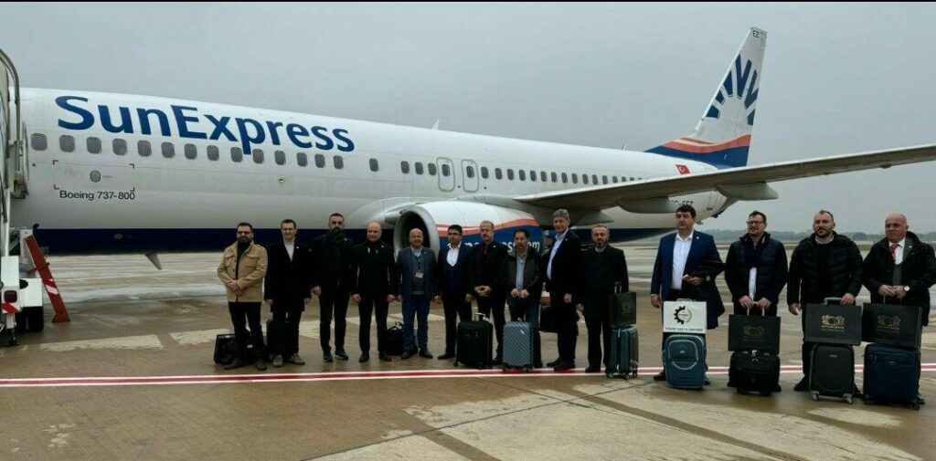 Bursa Yenişehir Uluslararası Havaalanını canlandırmak için yapılan çalışmalar meyvesini veriyor.