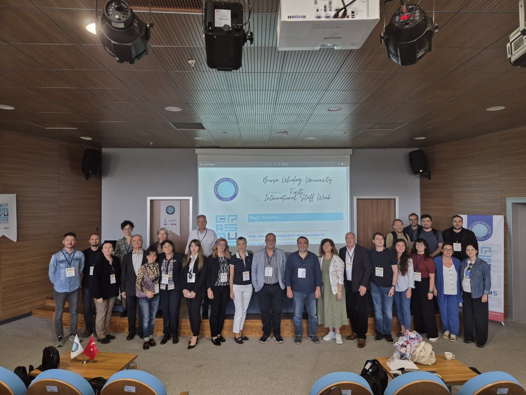 BUÜ’DE BİR İLK: 1ST INTERNATİONAL ERASMUSSTAFFWEEK