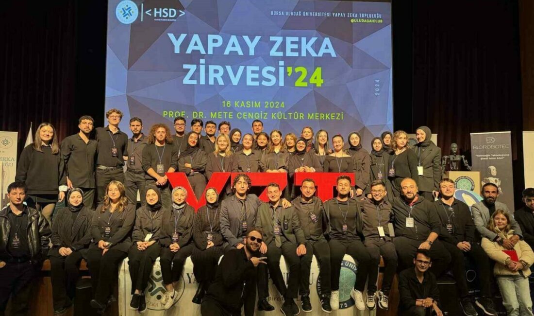 BUÜ’lü gençlerden yapay zeka zirvesi Bursa Uludağ Üniversitesi’nin (BUÜ) aktif öğrenci toplulukları arasında yer alan