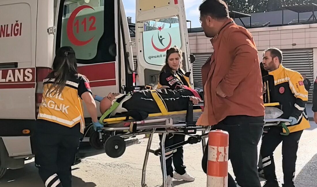 BURSA'NIN İNEGÖL İLÇESİNDE MEYDANA GELEN OLAYDA FABRİKANIN ÇATISINDAN DÜŞEN ELEKTRİK