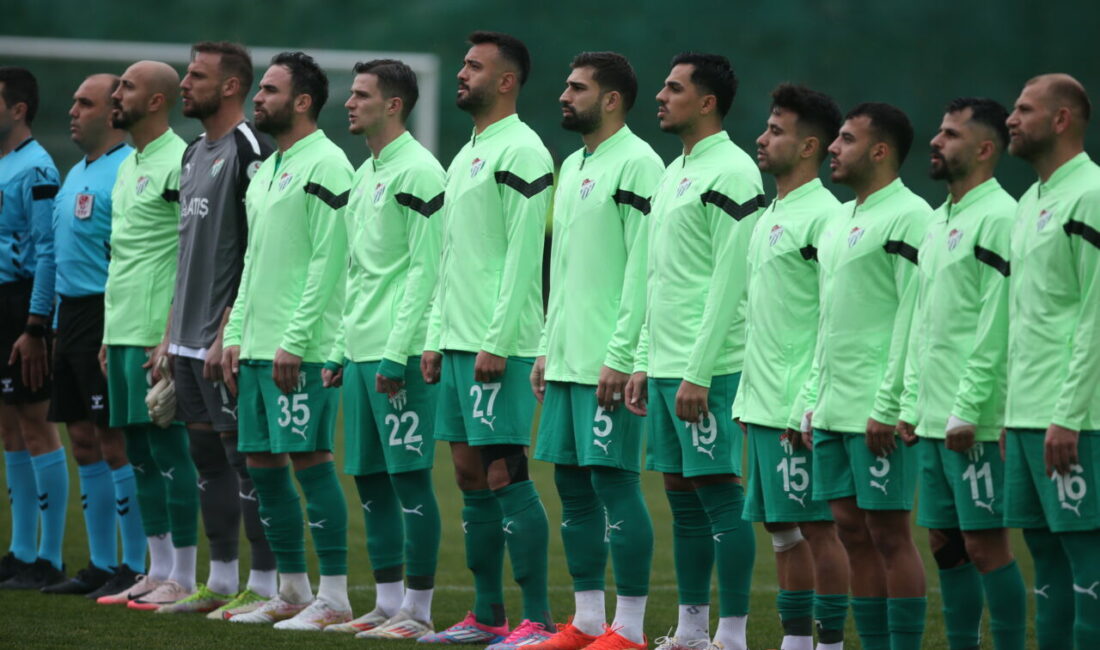 Bursaspor’da hedef 41 puan 32 puan toplayan Bursaspor, ligin ilk yarısında kalan 3 maçı