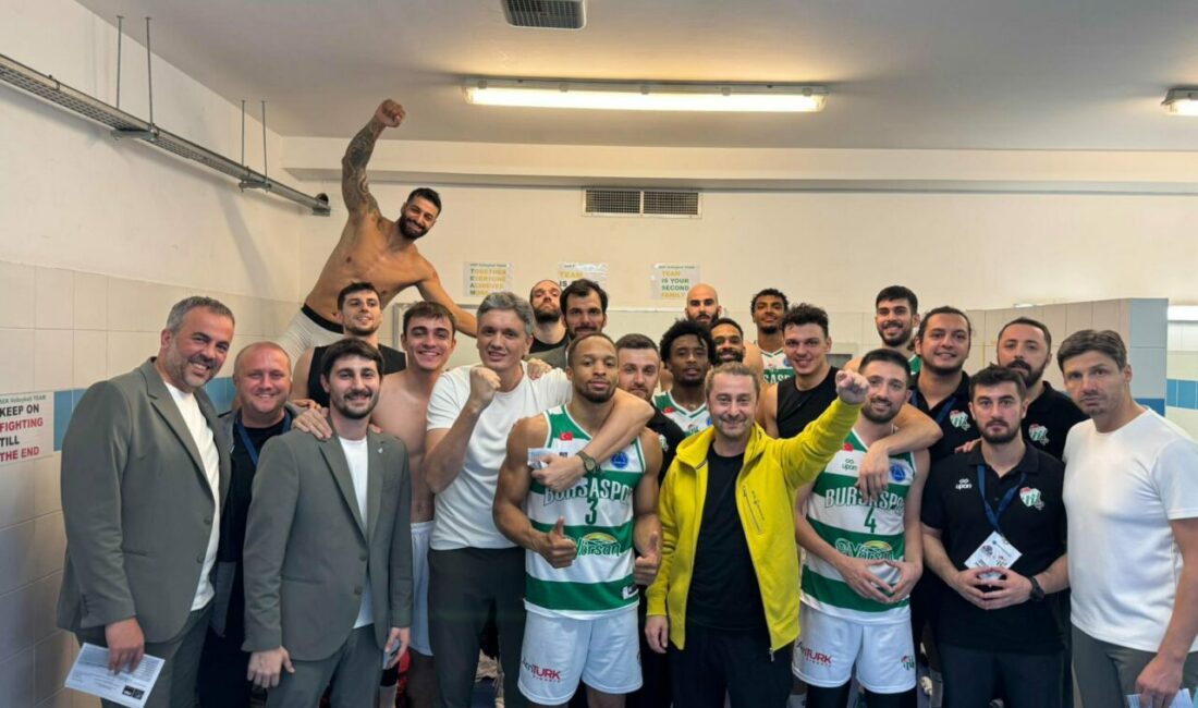 Bursaspor’dan Avrupa’da kritik zafer! FIBA Europe Cup B Grubu 5. hafta maçında Bursaspor Basketbol,