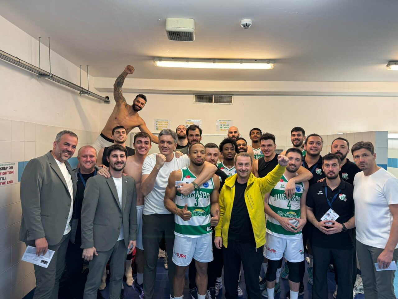 FIBA Europe Cup B Grubu 5. hafta maçında Bursaspor Basketbol,