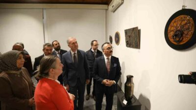 GELENEKSEL KAPI TOKMAKLARI SERGİSİ KENT MÜZESİNDE GÖRÜCÜYE ÇIKTI