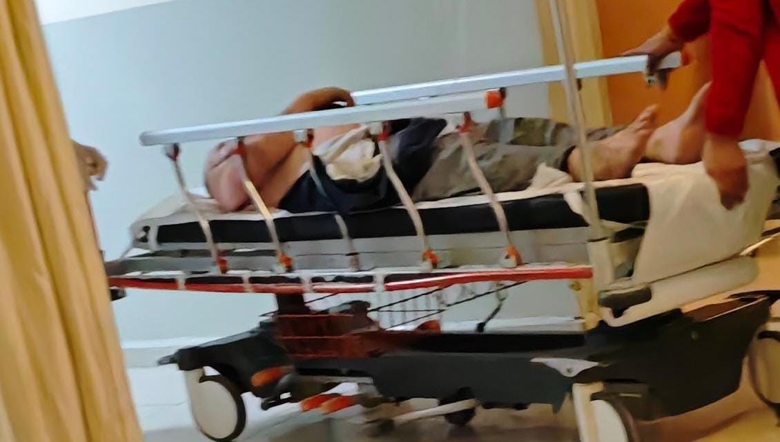 AKIMA KAPILAN İŞÇİ AĞIR YARALANDI