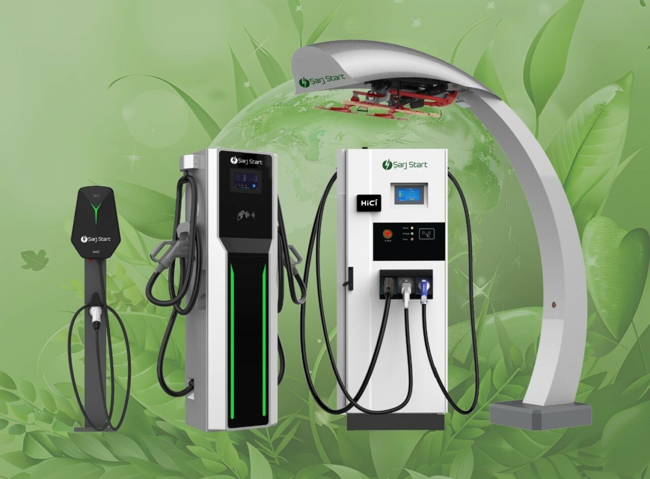 KOÇASLANLAR,ŞARJ START VE HICI MARKALARI İLE ELEKTİRİKLİ ARAÇ ŞARJ İSTASYONU