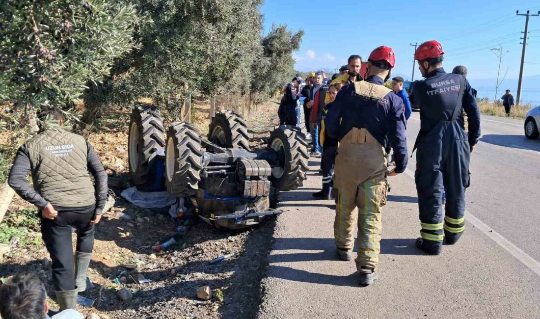 Kullandığı traktörün altında kalarak can verdi BURSA'NIN İZNİK İLÇESİNDE TARLAYA GİDEN 1 ÇOCUK BABASI MEHMET BİÇER,