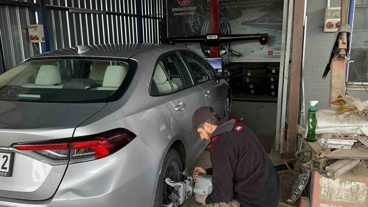 TİCARİ ARAÇLAR İÇİN 81 İLDE KIŞ LASTİĞİ TAKMA