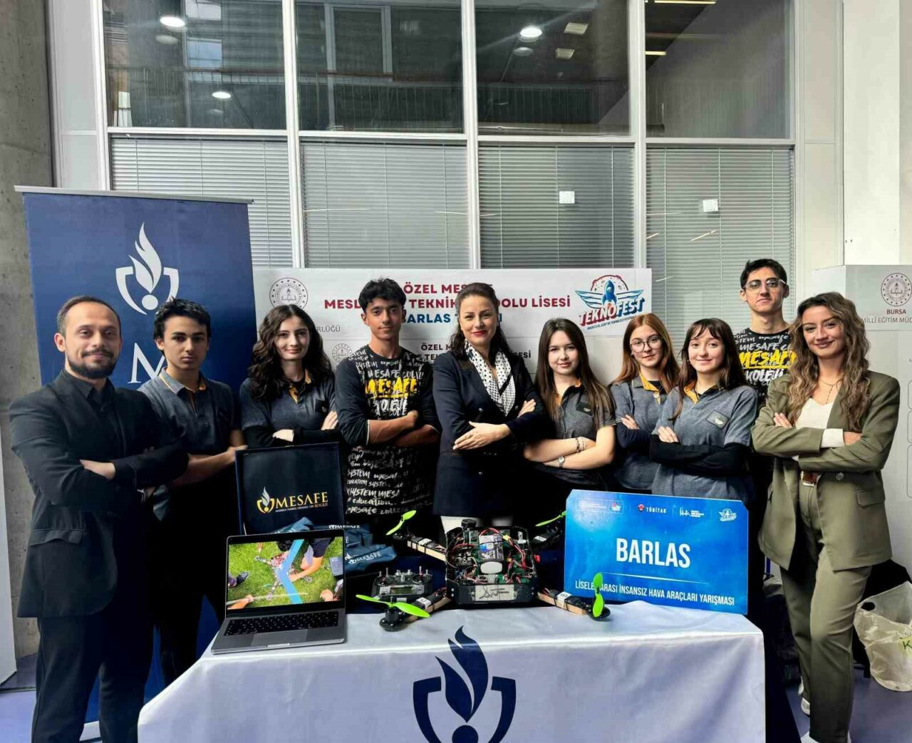 TEKNOFEST 2024 ANTALYA VE ADANA FİNALLERİNDE BURSA'NIN GURURU OLARAK SAHNEYE