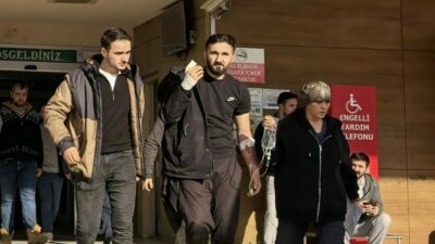 Bursa’nın İnegöl ilçesinde faaliyet gösteren mobilya imalathanesinde elini forklifte sıkıştıran