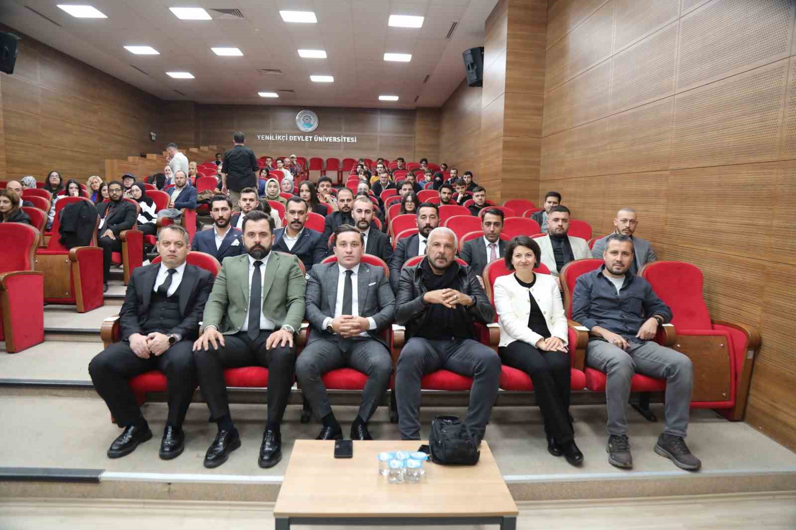 METE YARAR BTÜ'DE KONFERANS VERDİ