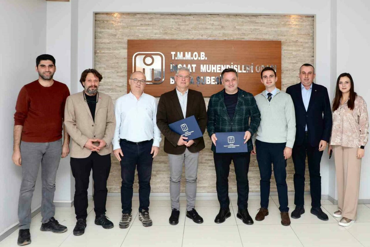 Mudanya’da öncelik güvenli hayat Mudanya Belediyesi ile TMMOB İnşaat Mühendisleri (İMO) Odası Bursa Şubesi