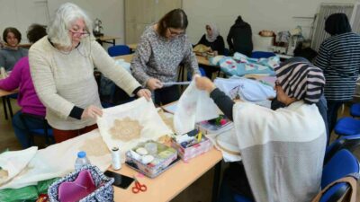 Nilüfer Belediyesi bünyesinde çalışmalar yapan Nilüfer Sürekli Eğitim Merkezi’nin kadınlara