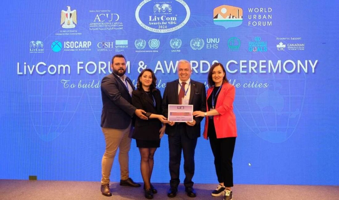 NİLÜFER BELEDİYESİ’NE ‘AKILLI VE YAŞANABİLİR ŞEHİRCİLİK’ ÖDÜLÜ