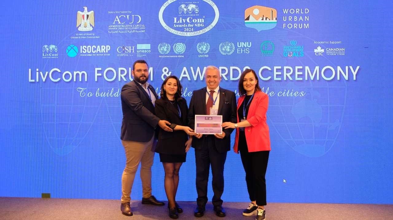 NİLÜFER BELEDİYESİ’NE ‘AKILLI VE YAŞANABİLİR ŞEHİRCİLİK’ ÖDÜLÜ