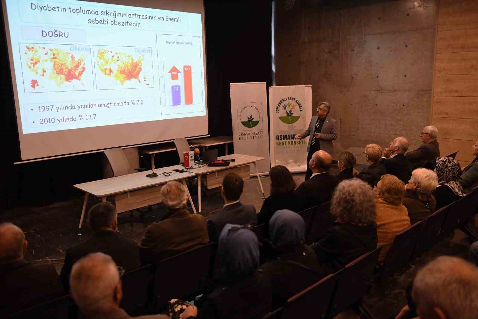 OSMANGAZİ BELEDİYESİ’NDEN DÜNYA DİYABET GÜNÜ FARKINDALIK ETKİNLİĞİ