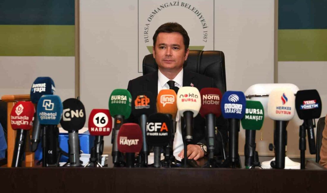 OSMANGAZİ BELEDİYESİ’NİN 2025 YILI BÜTÇESİ 6 MİLYAR 307 MİLYON 893