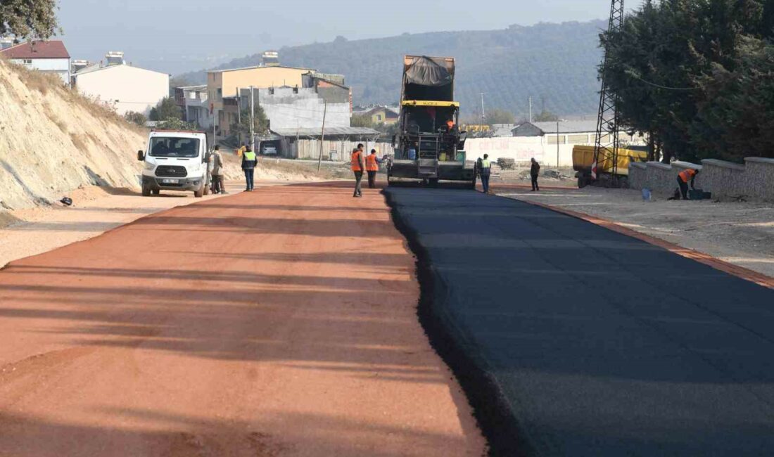 Osmangazi’nin asfalt mesaisi OSMANGAZİ’NİN ASFALT MESAİSİ