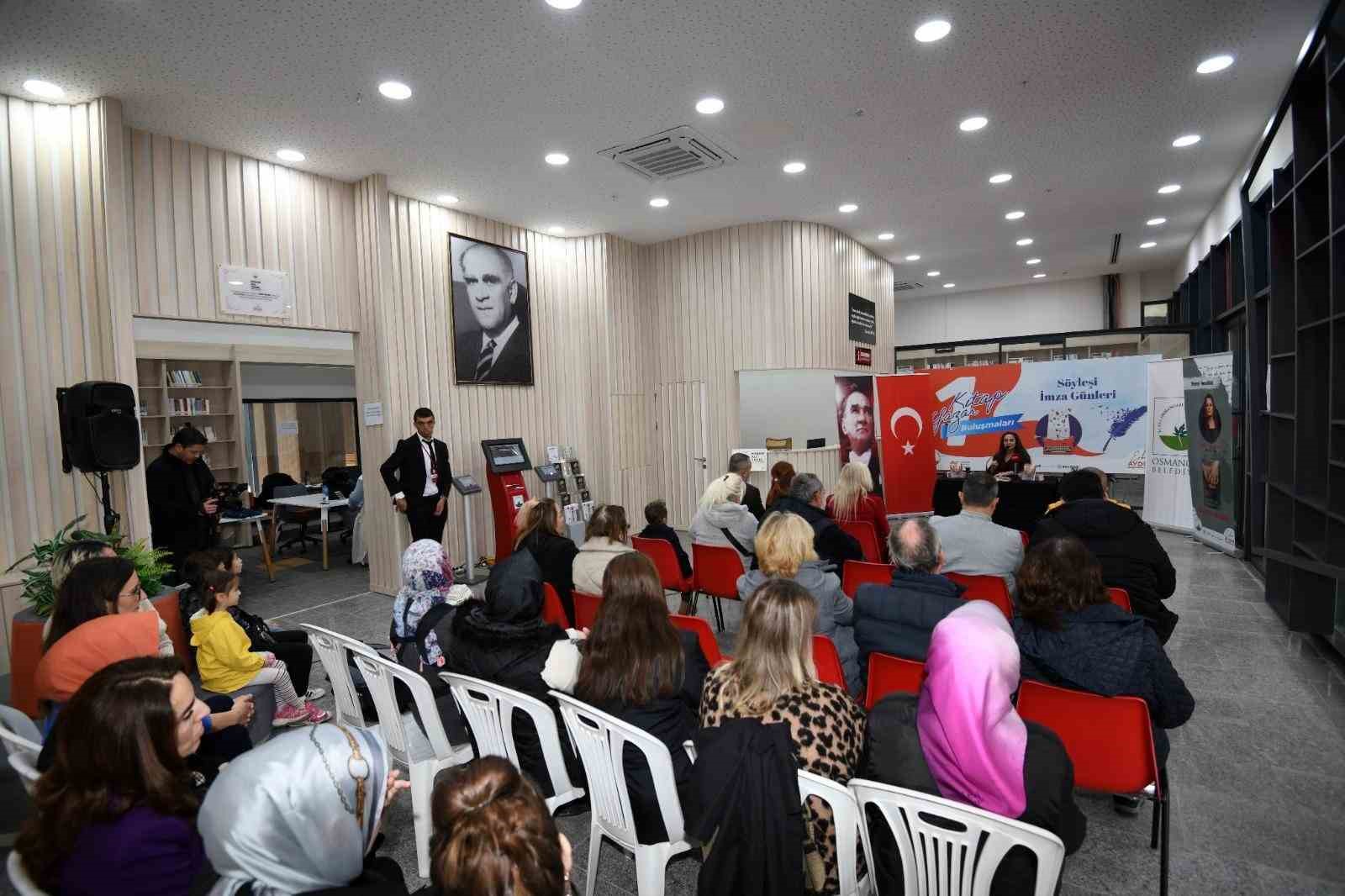 OSMANGAZİ BELEDİYESİ TARAFINDAN DÜZENLENEN ‘1 KİTAP 1 YAZAR’ BULUŞMALARININ SON