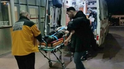 Bursa’nın Orhangazi ilçesinde polis memuru çiftin içinde olduğu otomobil önce