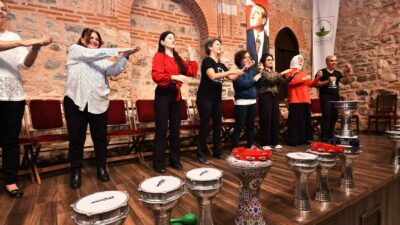 OSMANGAZİ BELEDİYESİ TARAFINDAN DÜZENLENEN RİTİM ATÖLYESİ’NİN İKİNCİ DÖNEMİNİ BAŞARIYLA TAMAMLAYAN