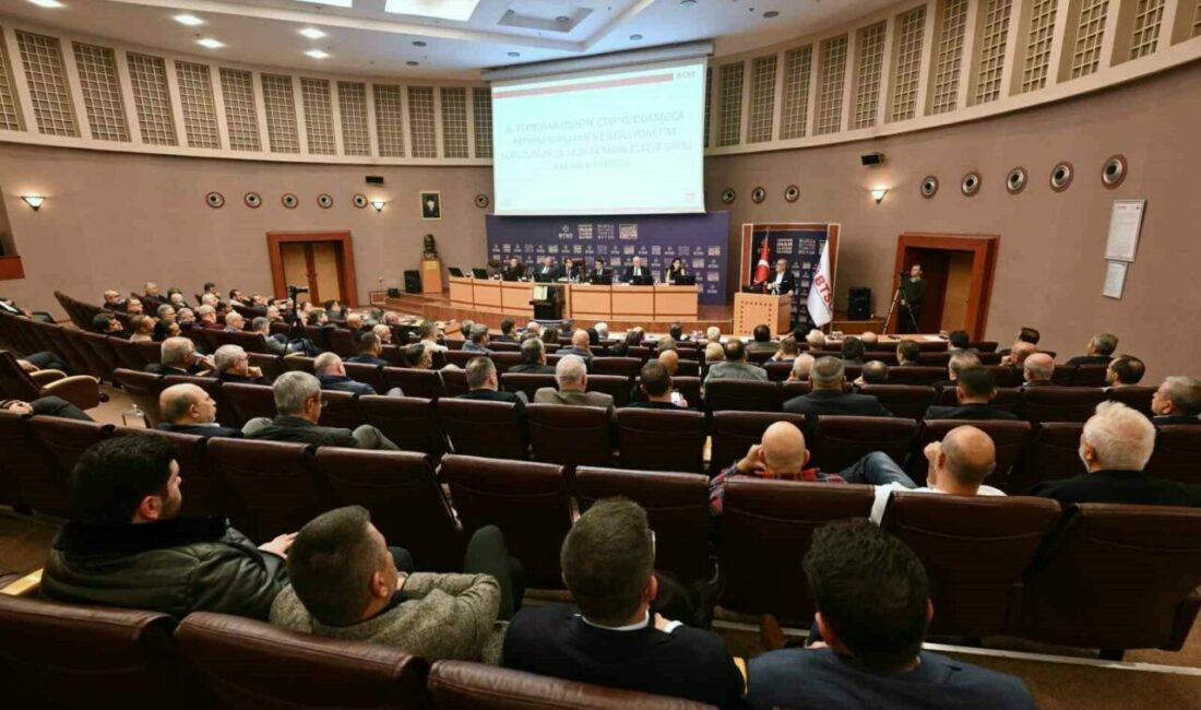 BTSO Yönetim Kurulu Başkanı İbrahim Burkay, kısa süre önce kuruluşu