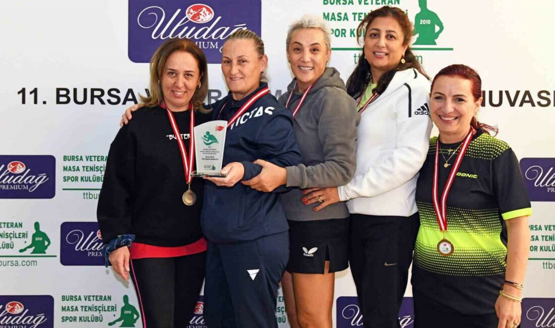 Ulusal Veteran Masa Tenisi Turnuvası sona erdi ULUSAL VETERAN MASA TENİSİ TURNUVASI SONA ERDİ