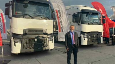 Koçaslanlar Otomotiv, Logitrans Fuarı’nda Renault Trucks’ın yenilenen TCKD ürün gamını