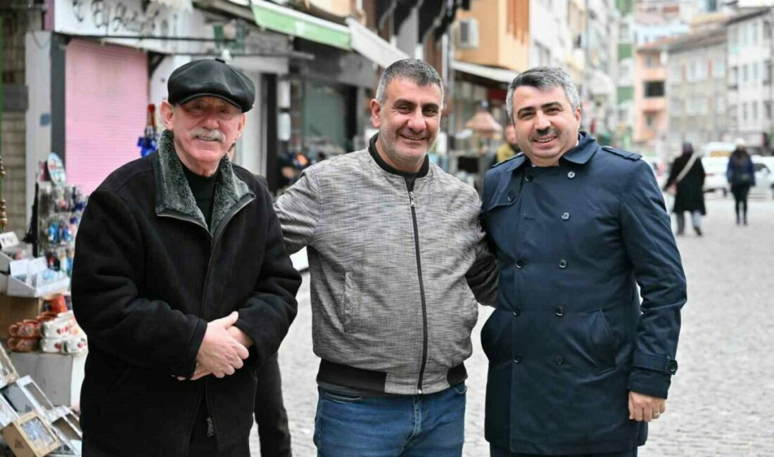 Yıldırım belediye başkanı Oktay Yılmaz, tarihi yeşil semtini ziyaret ederek