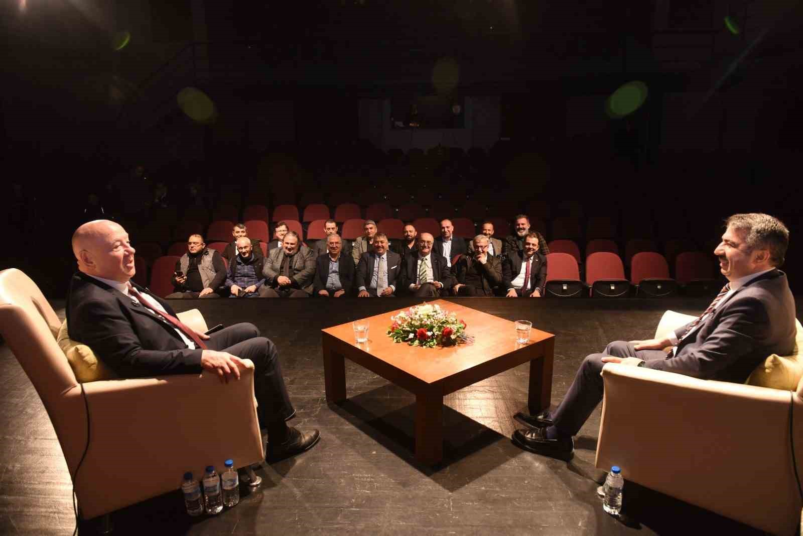 YILDIRIM BELEDİYE BAŞKANI OKTAY YILMAZ BGC'NİN KONUĞU OLDU