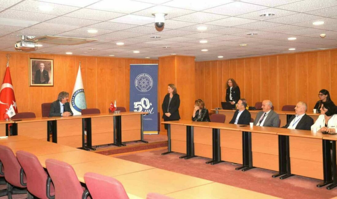 1001 proje çalışmaları üniversite yönetimine anlatıldı Bursa Uludağ Üniversitesi (BUÜ) Tıp Fakültesi Öğretim Üyesi Prof. Dr.