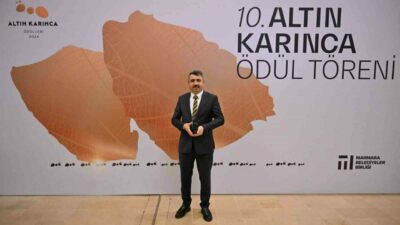 Yerel yönetimlerin örnek projelerinin ödüllendirildiği Altın Karınca Ödülleri Yarışması’nda Yıldırım