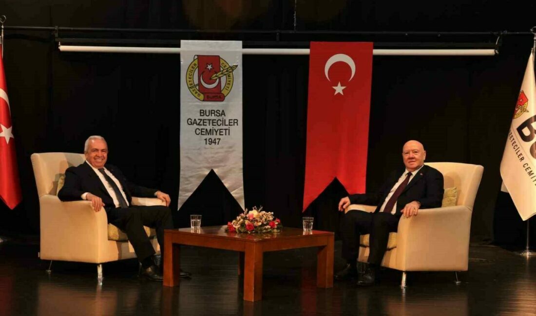 Başkan Şadi Özdemir: “550 bin Nilüferli’nin hakkını yedirmeyiz” Nilüfer Belediye Başkanı Şadi Özdemir, Bursa Gazeteciler Cemiyeti tarafından organize