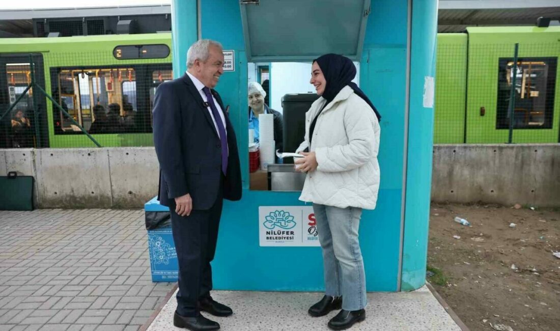 Nilüfer Belediyesi, soğuk kış günlerinde Bursa Uludağ Üniversitesi öğrencilerine, ücretsiz