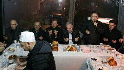 Bereket Sofrası buluşmaları kapsamında Mevlana Camisinde Osmaniye Mahallesi sakinleriyle bir